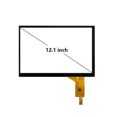 12.1 Inch 1280x800 TFT LCD Touch Screen Industrial Display With 400 Nit And 30 Pin Lvds